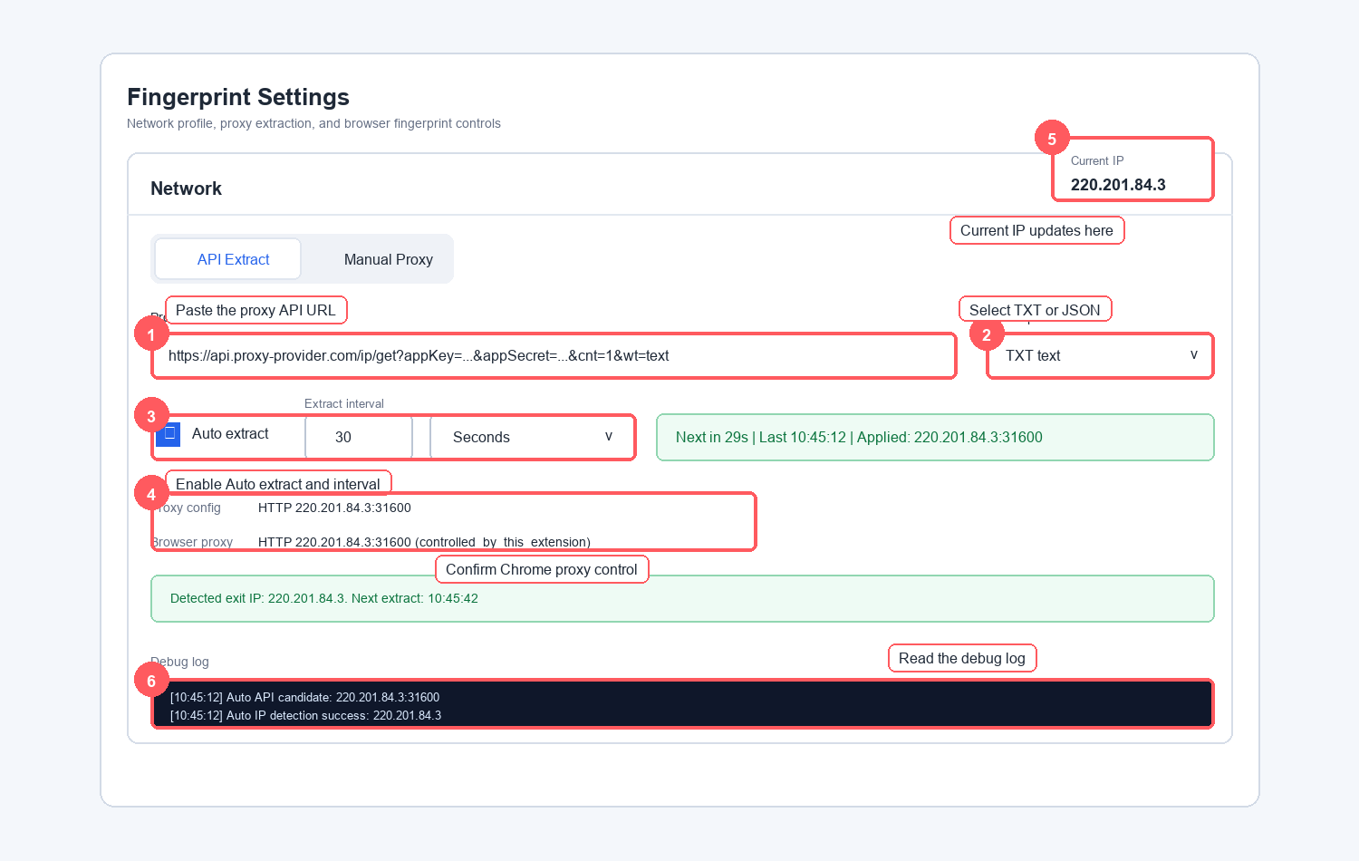 A Chrome fingerprint plugin for proxy IP rotation and environment control